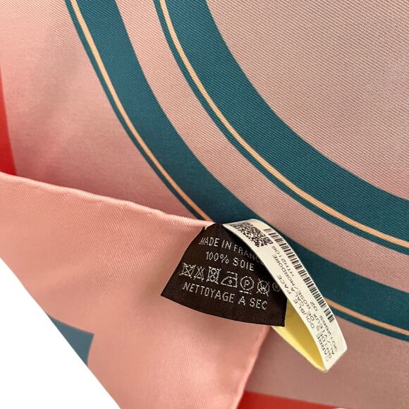 Hermes Brides de Gala Double Face Scarf 90 - Hermès Reversible Silk Twill Scarf - Picture 8 of 13